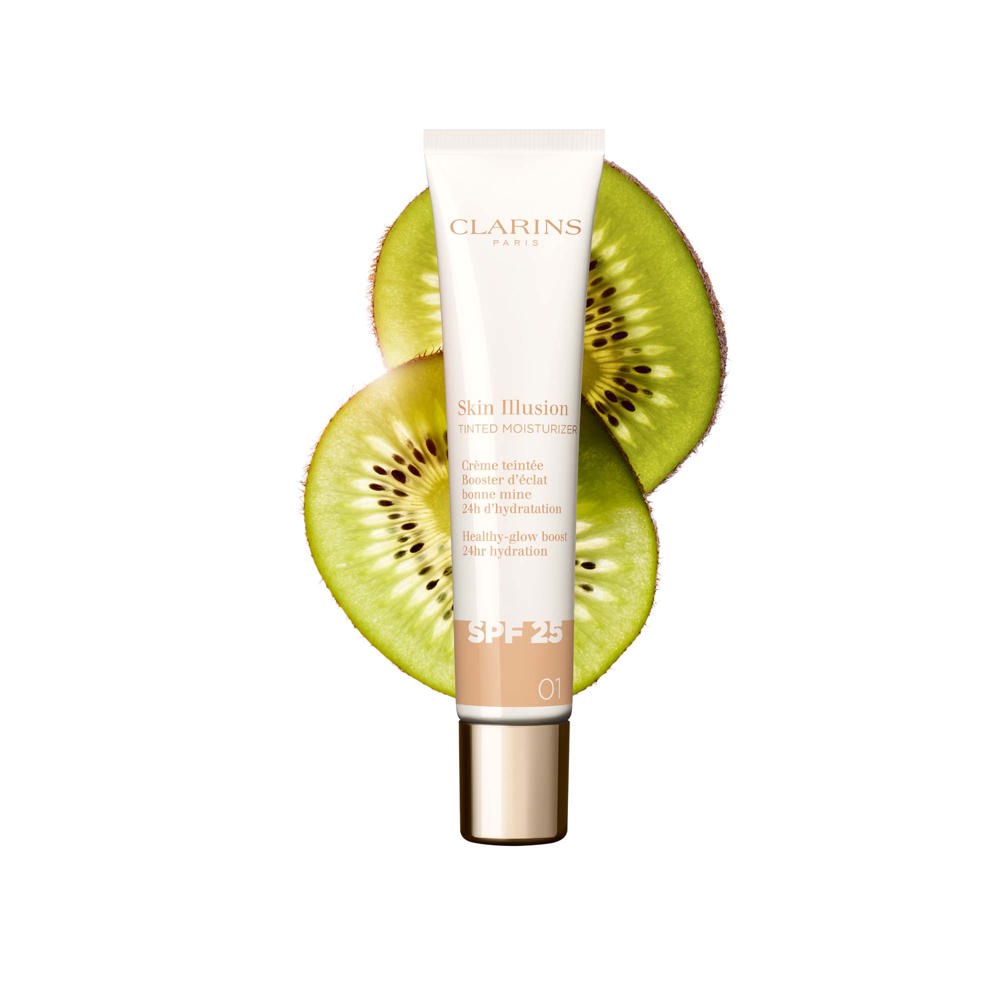 Clarins Skin Illusion Tinted Moisturiser SPF 25 01 40ml